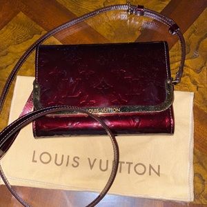 Louis Vuitton patent leather bag